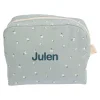 Neceser Grande Petite Fleur Vert Personalizable