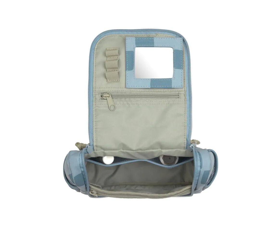 Neceser Mini Adventure Pattern Party Blue / Green