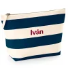 Neceser Nautical Natural-Navy Personalizable
