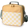 Nevera Rígida Stripes Yellow Chess Personalizable