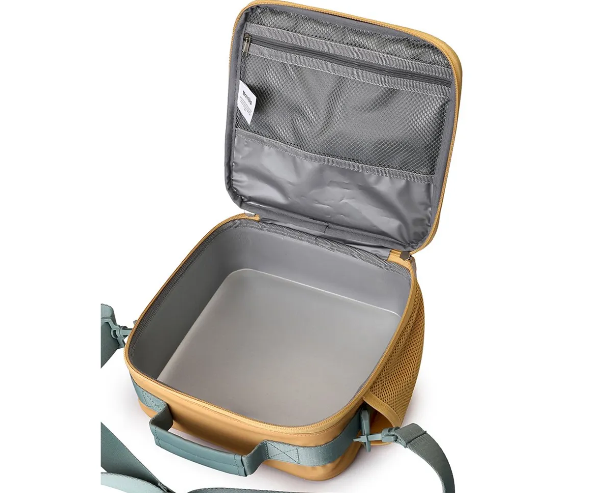 Nevera Rígida Stripes Yellow Chess Personalizable