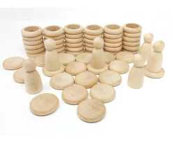 Nins con Anillas y Monedas Natural