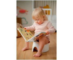 Orinal Teggi White/Pink