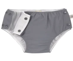 Pañal Bañador Botones Gris