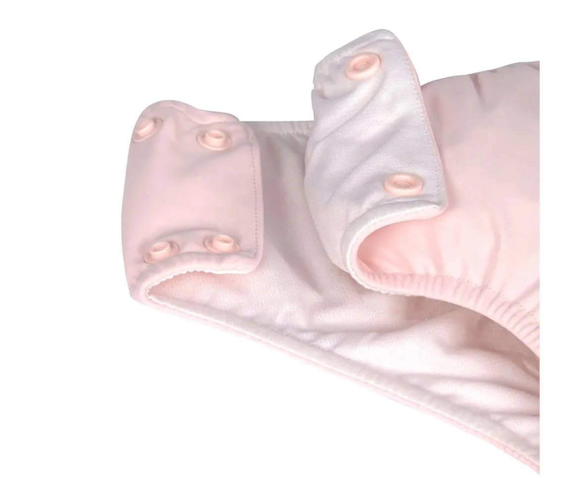 Pañal Bañador Botones Light Pink