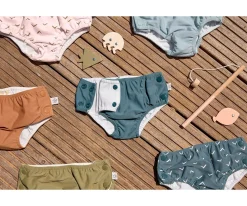 Pañal Bañador Botones Light Pink