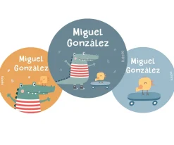 Pack 3 Chapas Personalizadas Croc