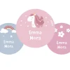 Pack 3 chapas Personalizadas Magical Unicorn