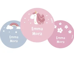 Pack 3 chapas Personalizadas Magical Unicorn