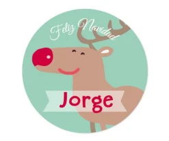 Pack 3 chapas Personalizadas Papá Noel Azul