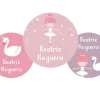 Pack 3 chapas Personalizadas Bailarina