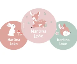 Pack 3 chapas Personalizadas Sweet Deer