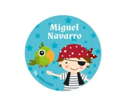 Pack 3 chapas Personalizadas Pirata