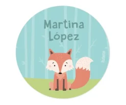 Pack 3 chapas Personalizadas Animales de Bosque