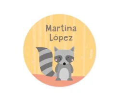 Pack 3 chapas Personalizadas Animales de Bosque