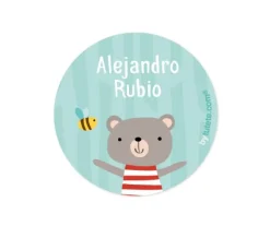 Pack 3 chapas Personalizadas Osito