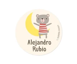 Pack 3 chapas Personalizadas Osito