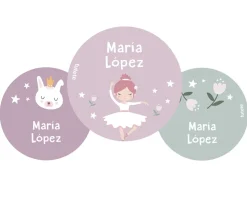 Pack 3 chapas Personalizadas Ballet