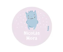 Pack 3 chapas Personalizadas Dragón