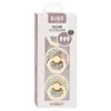 Pack 3 Chupetes BIBS Try-It Liberty Eloise Ivory
