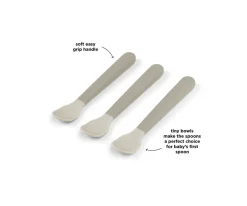 Pack 3 Cucharas para Bebé Fácil Agarre Foodie Sand