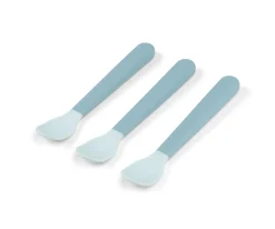 Pack 3 Cucharas para Bebé Fácil Agarre Foodie Blue
