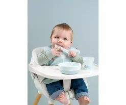 Pack 3 Cucharas para Bebé Fácil Agarre Foodie Blue