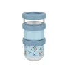 Pack 3 Dispensadores de Comida Apilable Mio Forest Friends