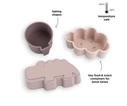 Pack 3 Moldes Silicona Happy Clouds Powder