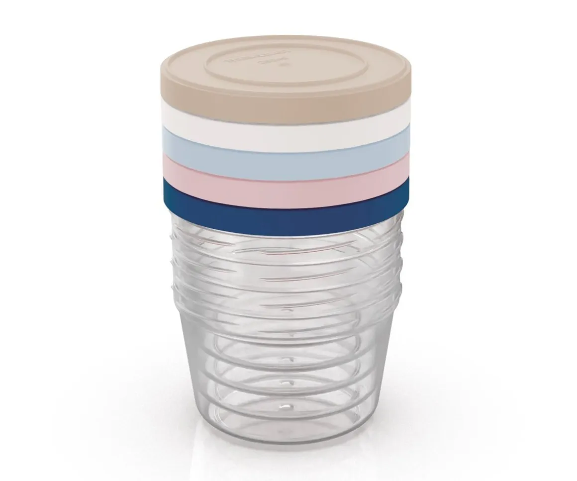 Pack 5 Recipientes con Tapa