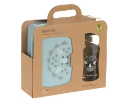 Pack Almuerzo Dino + 7 Pegatinas Blue Regalo Personalizables