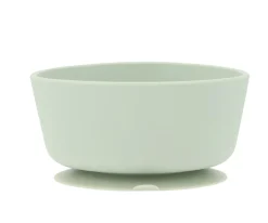 Pack Baby Meal Babero Silicona Savannah + Bol Silicona y Cuchara Acero Sage