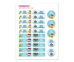 Pack Combinado Termo y Pegatinas Pirata