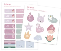 Pack Combinado Termo y Pegatinas Ballet