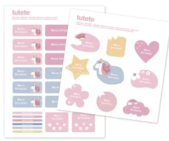 Pack Combinado Termo y Pegatinas Magical Unicorn