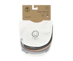 Pack de 5 baberos Happy Smile