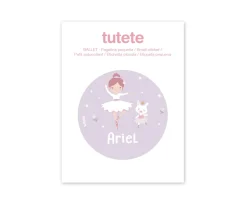 Pack de Almuerzo Campus Tutete Pink Ballet Personalizado