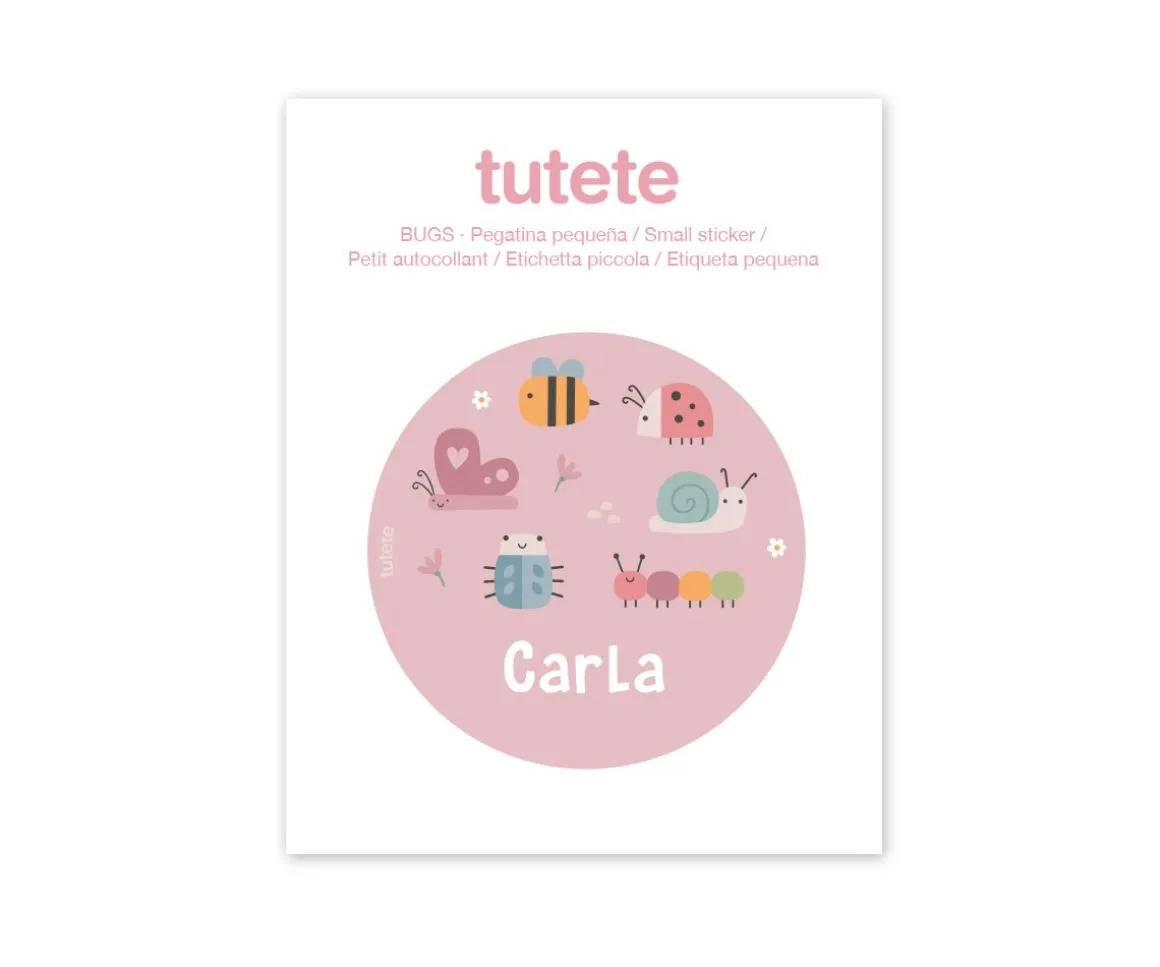 Pack de Almuerzo Campus Tutete Pink Bugs Personalizado