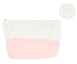 Pack Regalo Recién Nacido Personalizable Rainbow Dots Rosa