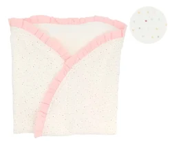 Pack Regalo Recién Nacido Personalizable Rainbow Dots Rosa