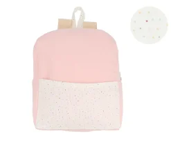 Pack Regalo Recién Nacido Personalizable Rainbow Dots Rosa