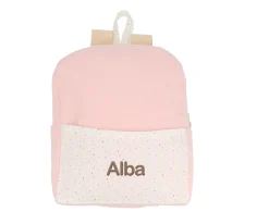 Pack Regalo Recién Nacido Personalizable Rainbow Dots Rosa