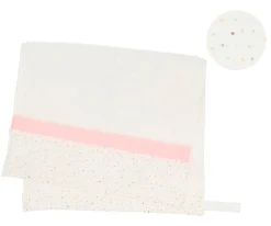 Pack Regalo Recién Nacido Personalizable Rainbow Dots Rosa