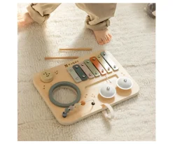 Panel de Actividades Musical Wooden