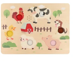 Panel Sensorial En la Granja Personalizable