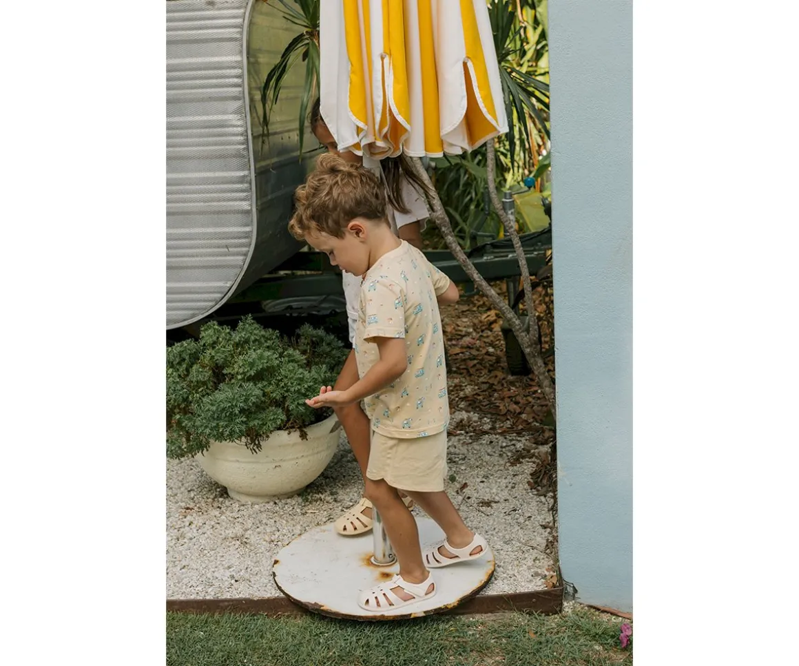 Pantalón Corto Algodón Monnëka Surf Van