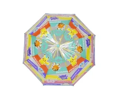 Paraguas Manual Infantil Pokémon Transparente Burbuja Mix