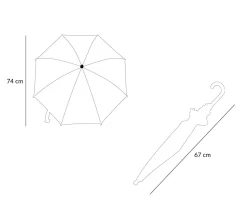 Paraguas Transparente City Cars