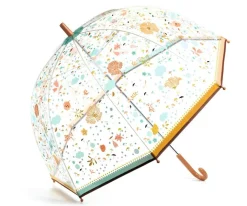 Paraguas Transparente Pequeñas Flores