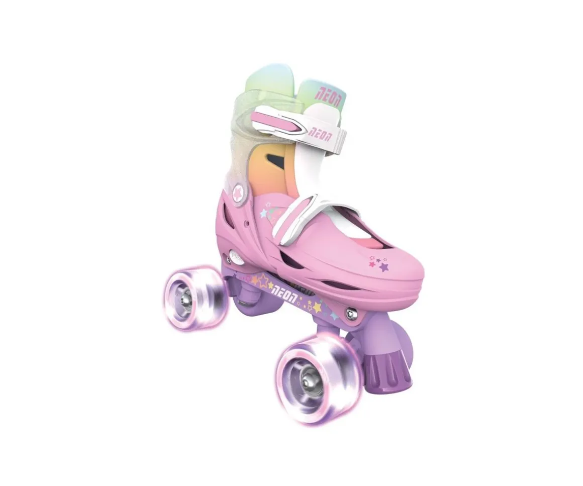 Patines Combo Neón Rainbow T.34-37